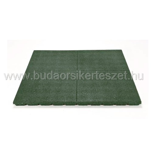 gumiburkolat - zöld - 100x100x3,5cm